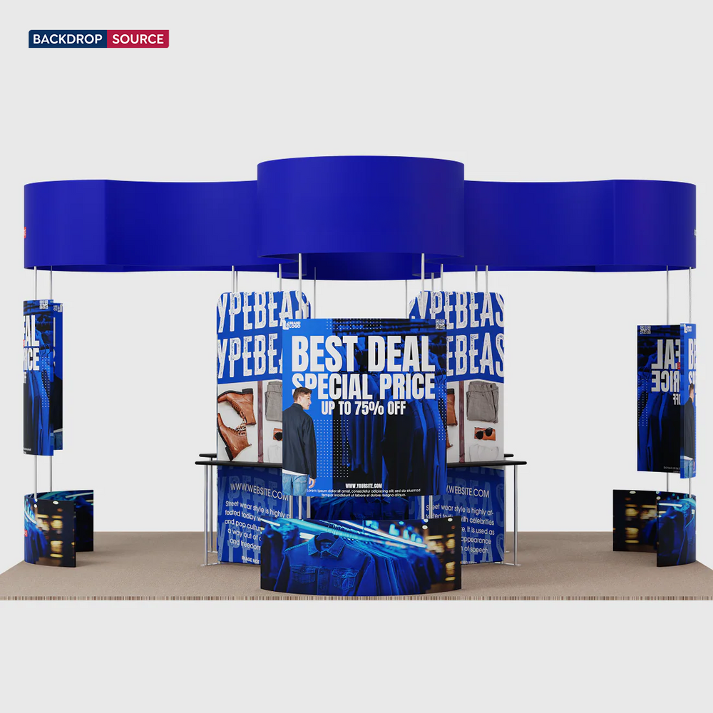 Modular Booth Kits 6m x 6m - Model 14