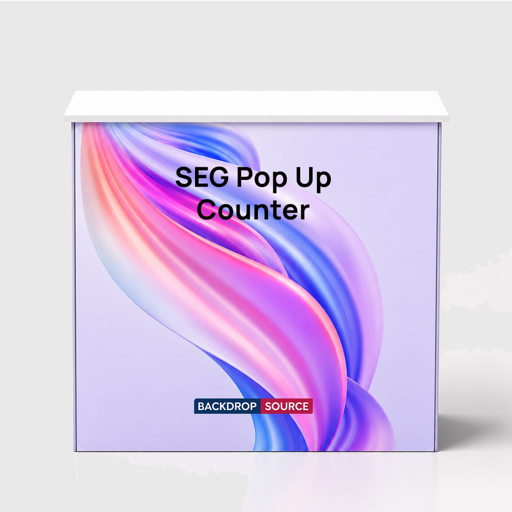 SEG Fabric Pop Up Counter