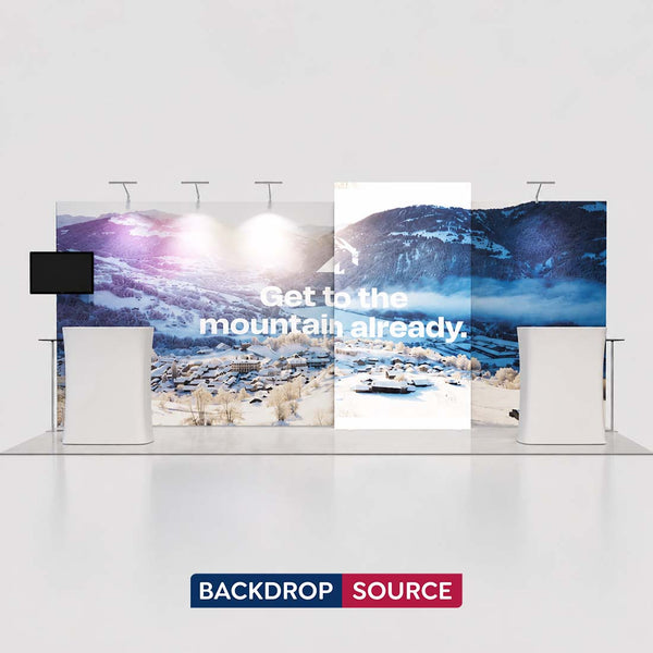 3m x 6m Modular Exhibition Display Kit – Model 4