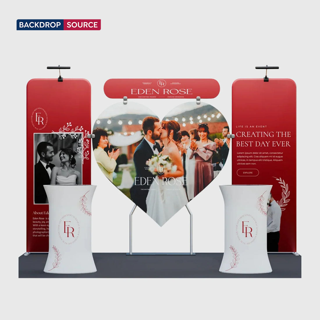 Portable Exhibit Display 3m x 3m - Model 38