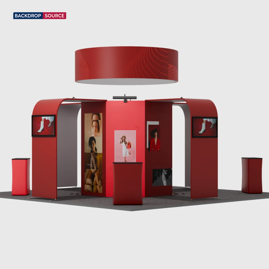 Modular Booth Kits 6m x 6m - Model  06