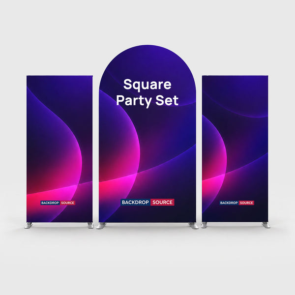 Customized Design Themed Party Media Sets for Birthday / Events/ Weddings - Model 3