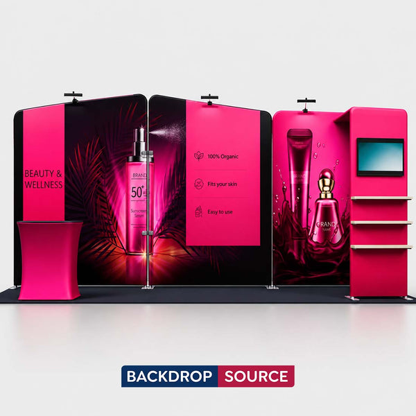 Portable Exhibit Display 3m x 6m - Model 18