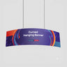 Curved Hanging Banner