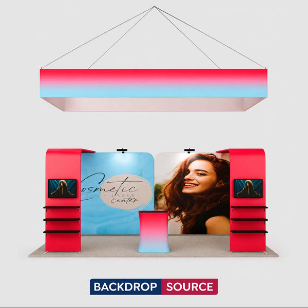 Portable Exhibit Display 3m x 6m - Model 15