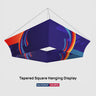 Tapered Square Hanging Display