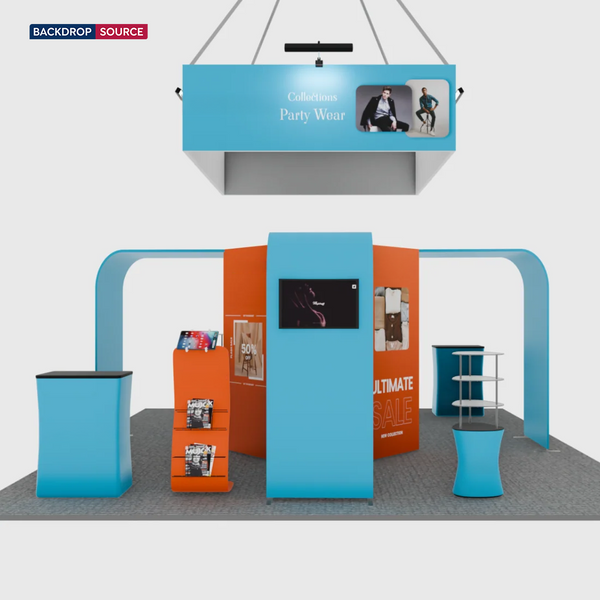 Modular Booth Kits 6m x 6m - Model 02