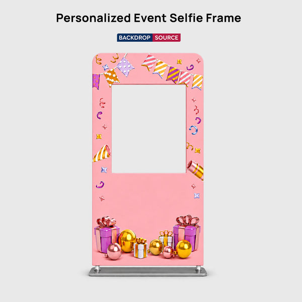 Personalized Fabric Event Selfie Frame