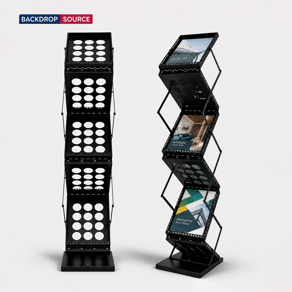 Zig Zag Brochure Stand