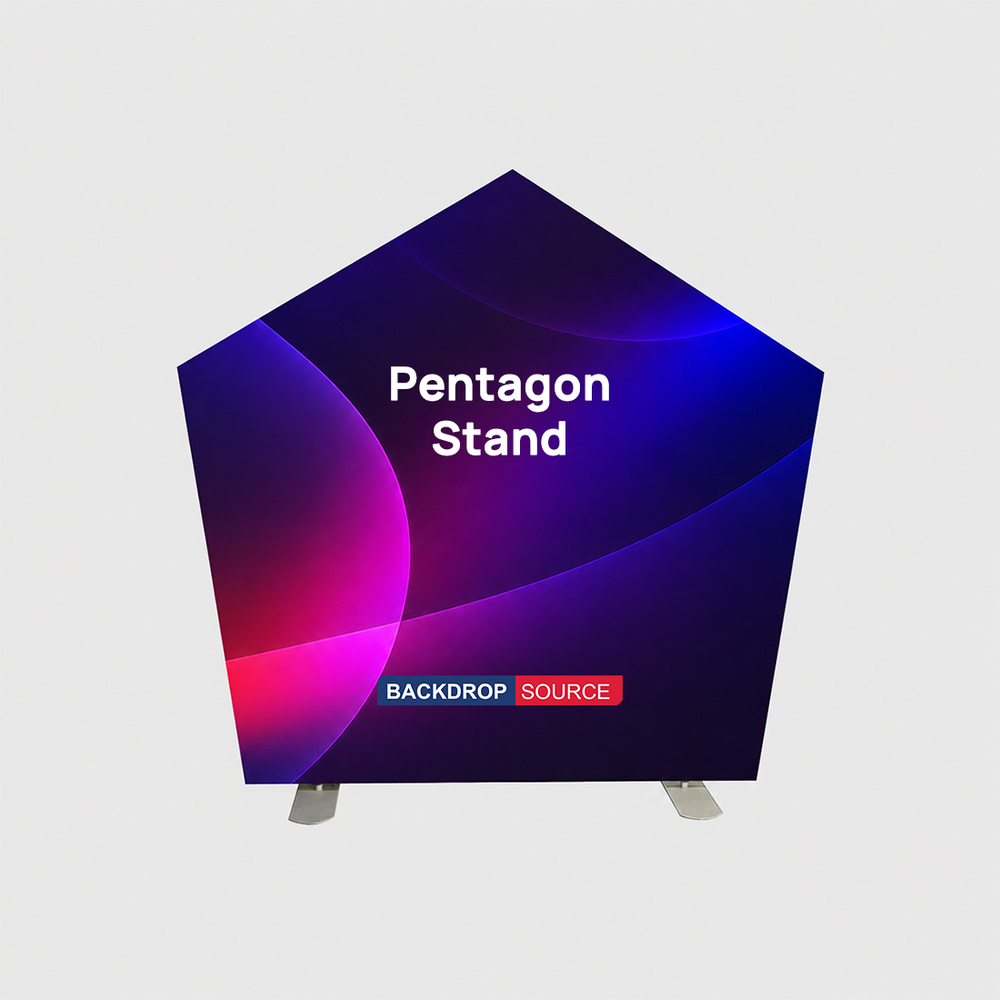 Pentagon Stand Backdrop