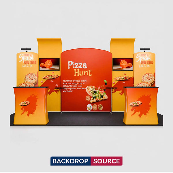 Portable Exhibit Display 3m x 6m - Model 10