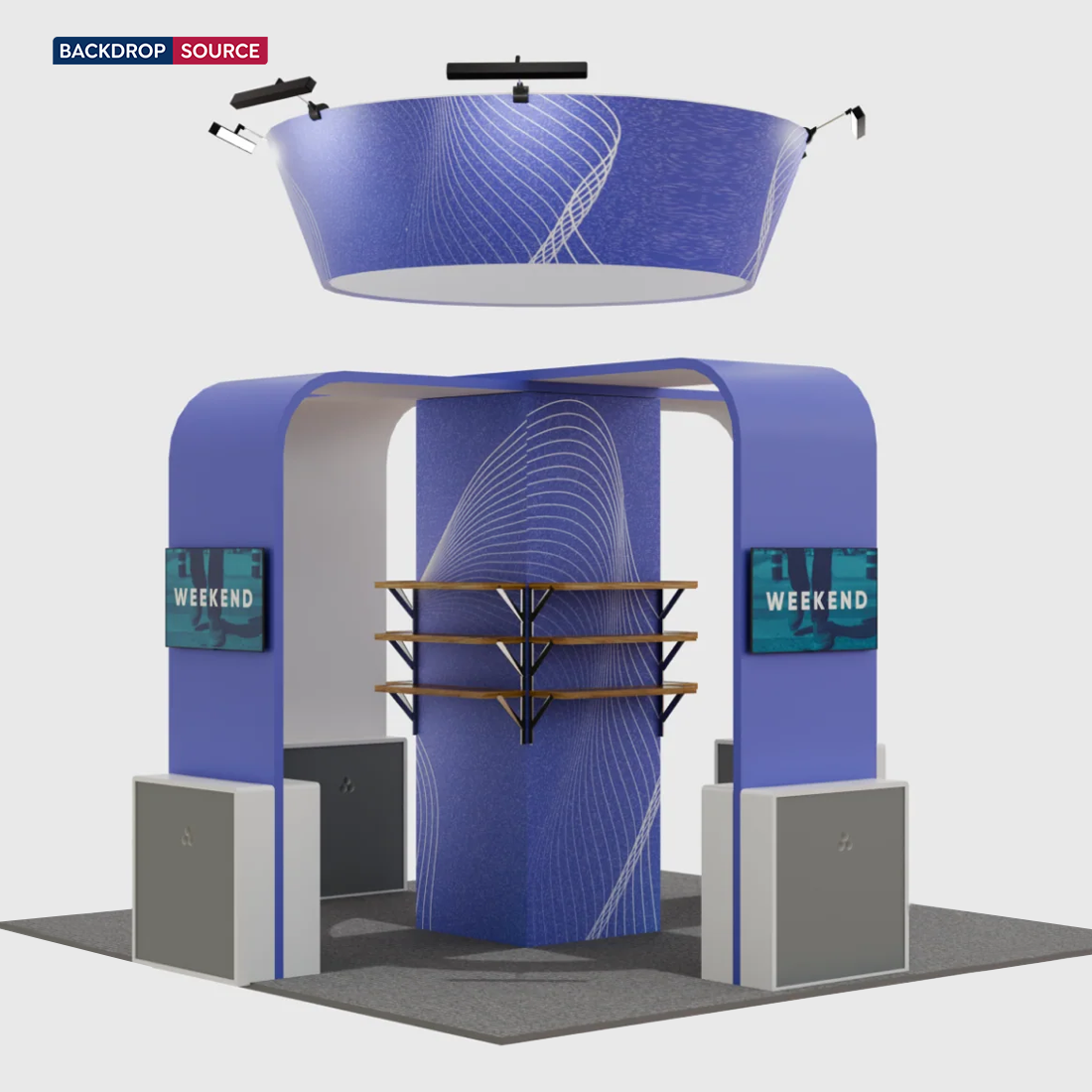 Modular Booth Kits 6m x 6m - Model 03