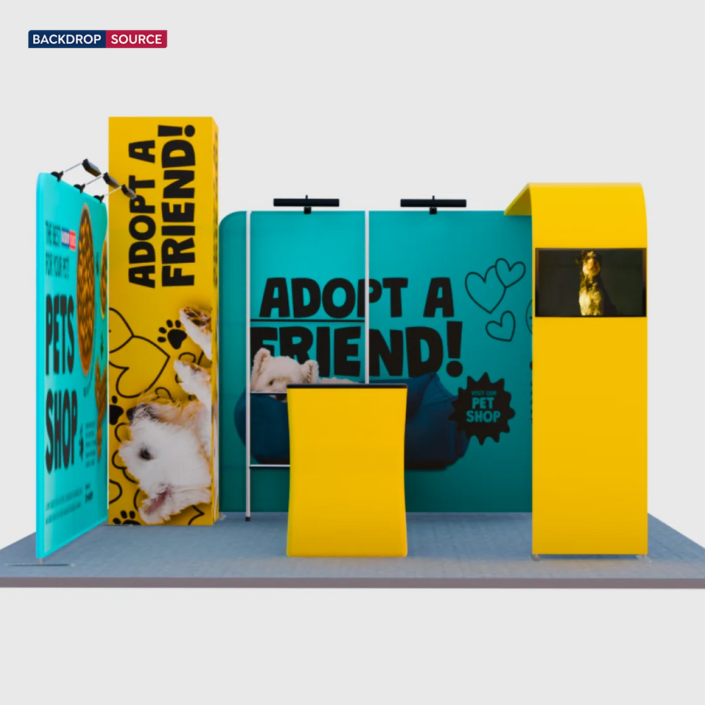 Modular Booth Kits 6m x 6m - Model 01