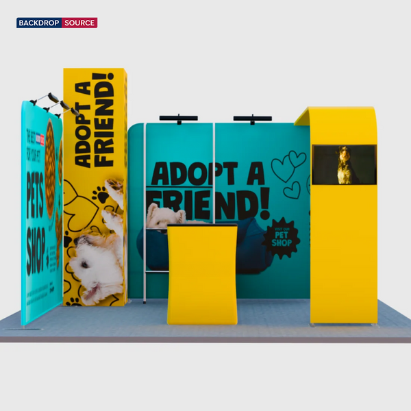 Modular Booth Kits 6m x 6m - Model 01