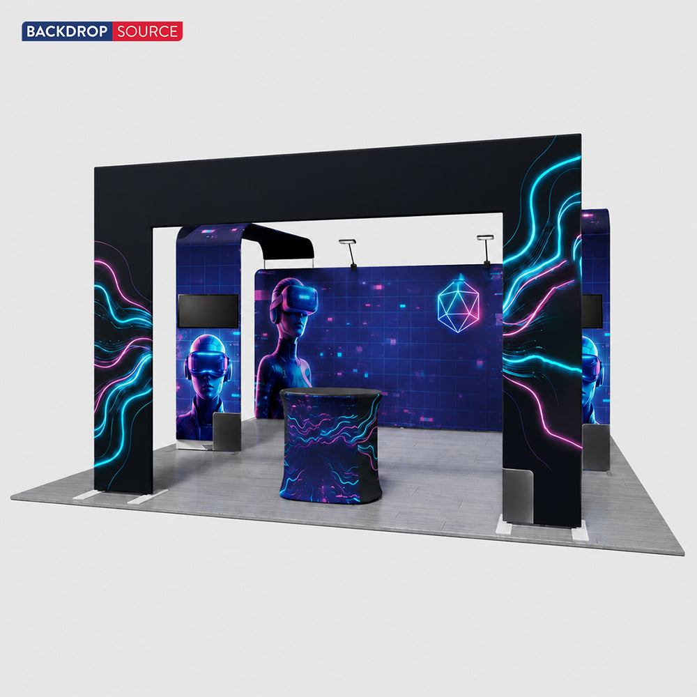 Modular Booth Kits 6m  x 6m - Model 16