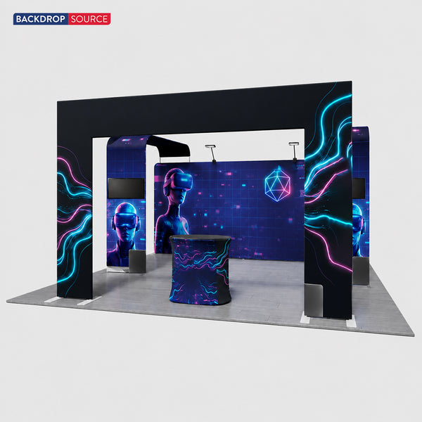 Modular Booth Kits 6m  x 6m - Model 16