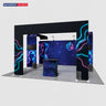 Modular Booth Kits 6m  x 6m - Model 16