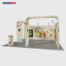 Modular Booth Kits 6m x 6m - Model 19