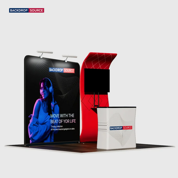 Portable Exhibit Display 3m x 3m - Model 12