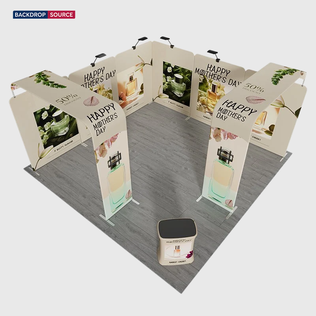 Modular Booth Kits 6m x 6m - Model 19