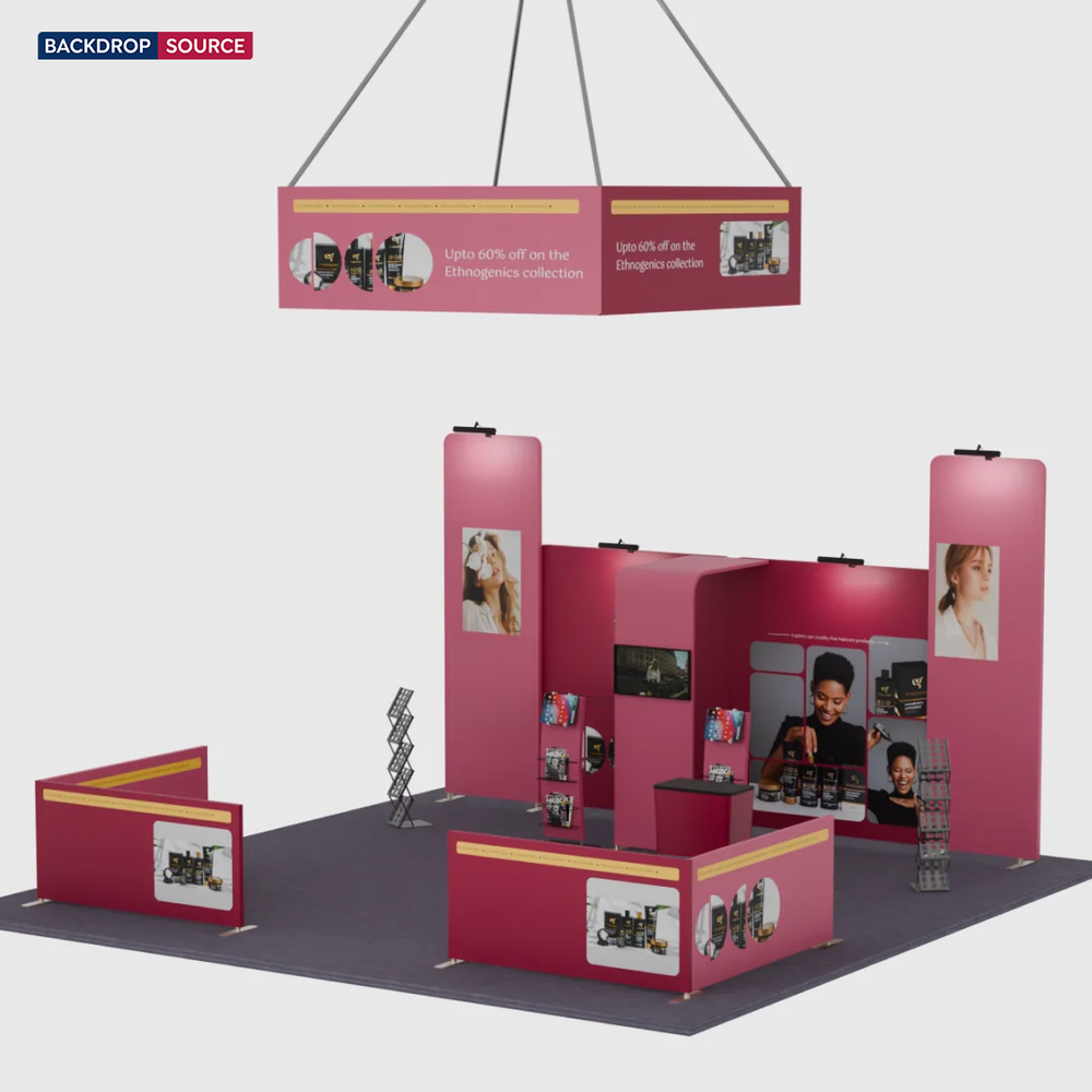 Modular Booth Kits 6m x 6m - Model 07