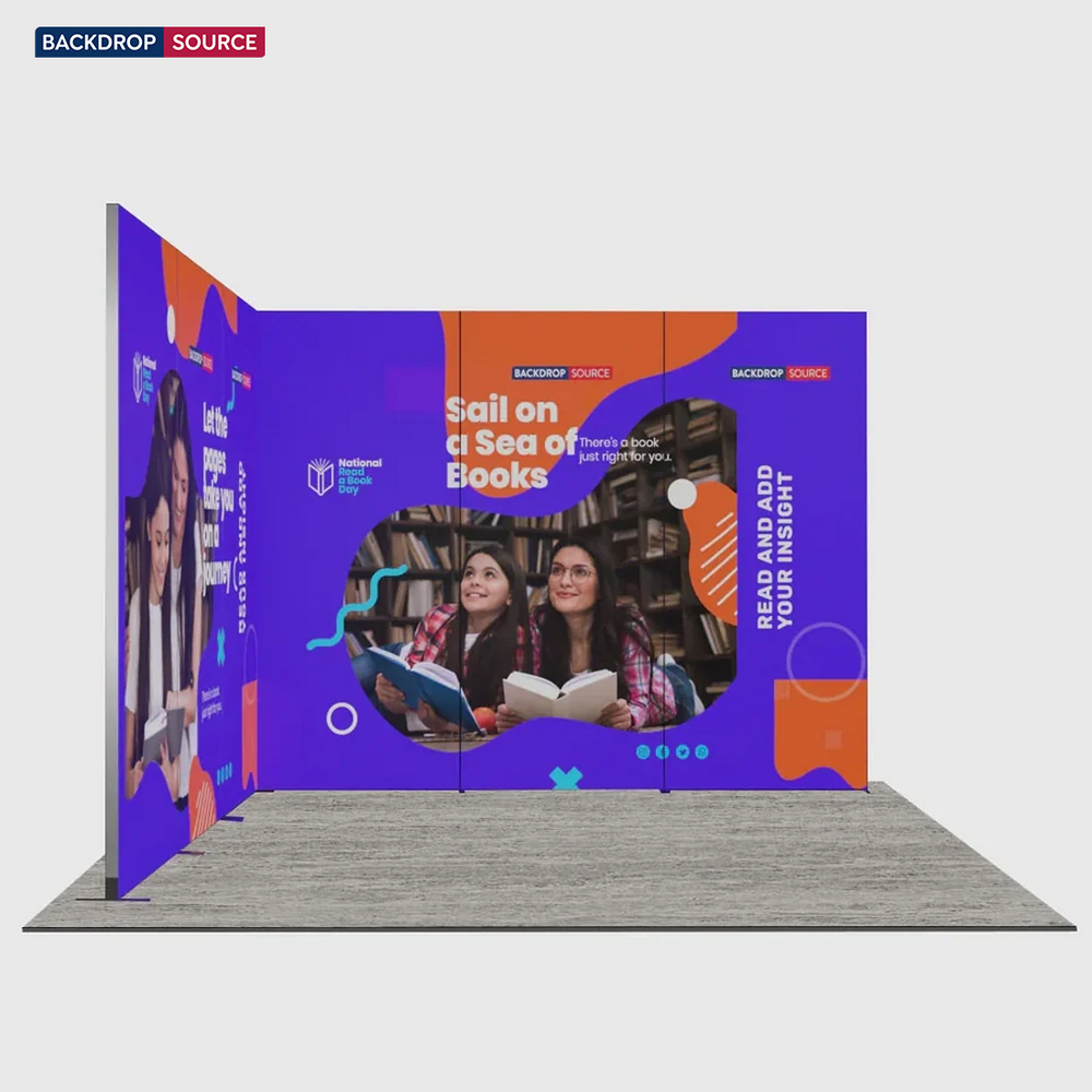 Foldable SEG  Exhibition Display - Model 5