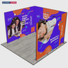 Foldable SEG  Exhibition Display - Model 6