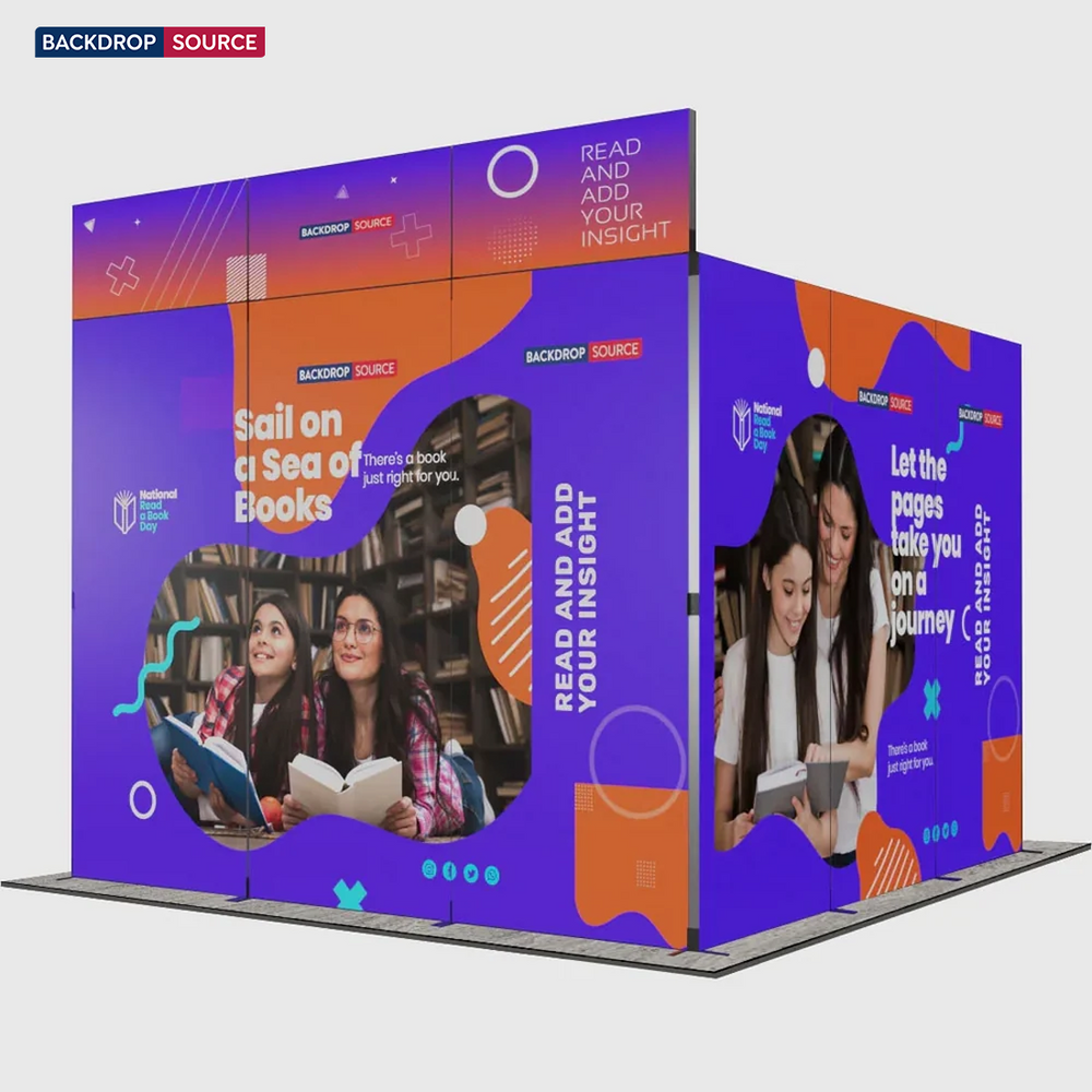 Foldable SEG Exhibition Display - Model 7