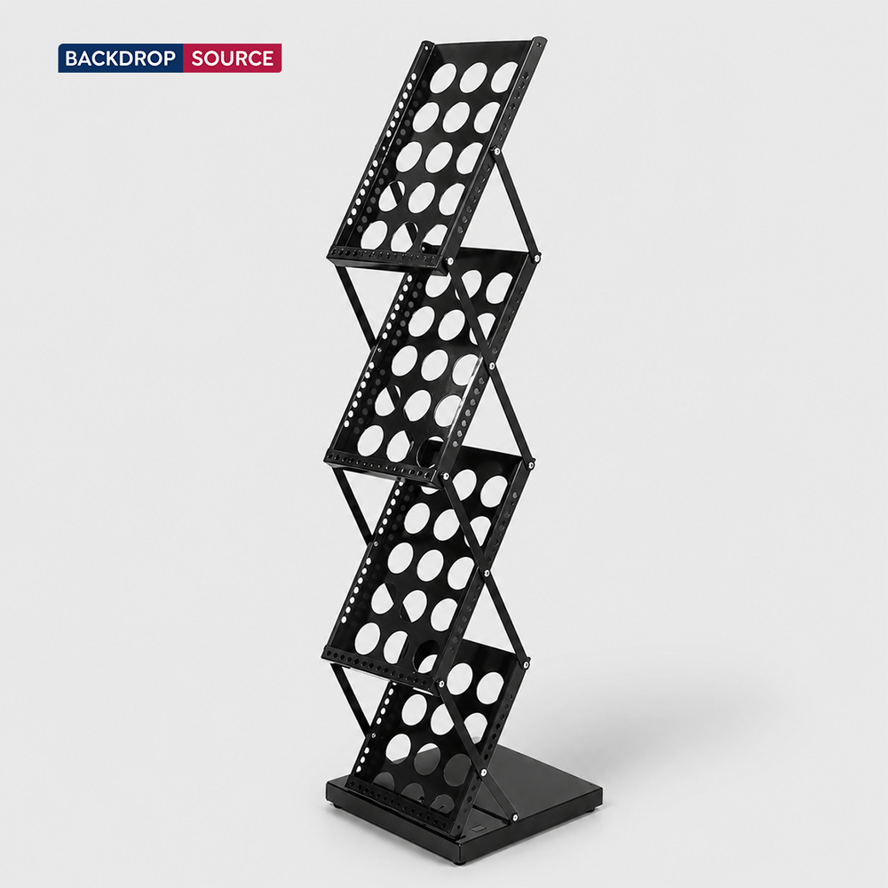 Zig Zag Brochure Stand