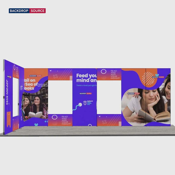 Foldable SEG  Exhibition Display - Model 19
