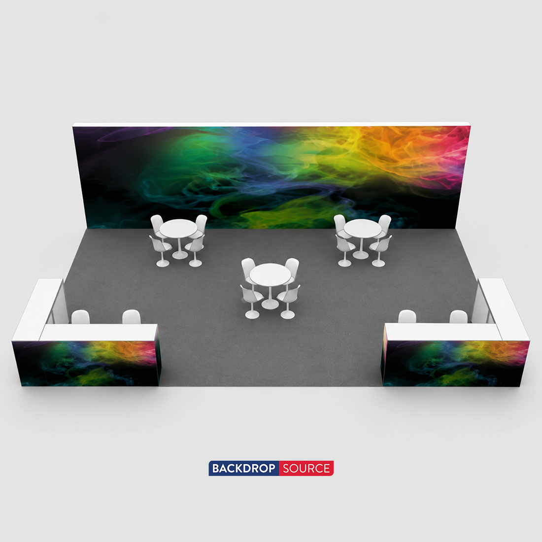 Modular Booth Kits 9m x 6m - Model 5