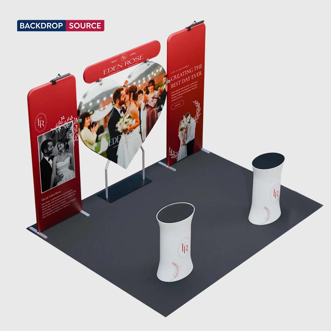 Portable Exhibit Display 3m x 3m - Model 38