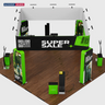 Modular Booth Kits 6m x 6m - Model 11