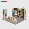 Modular Booth Kits 6m x 6m - Model 18