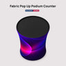 Fabric Pop Up Podium Counter