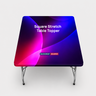 Square Stretch Table Topper