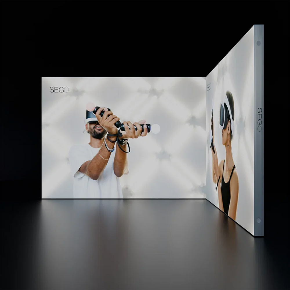 SEGO Backlit Booth 3m x 3m - Model 4