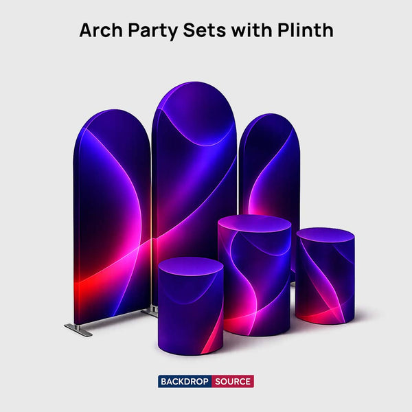 Arch Party Sets with Plinth - Model 1