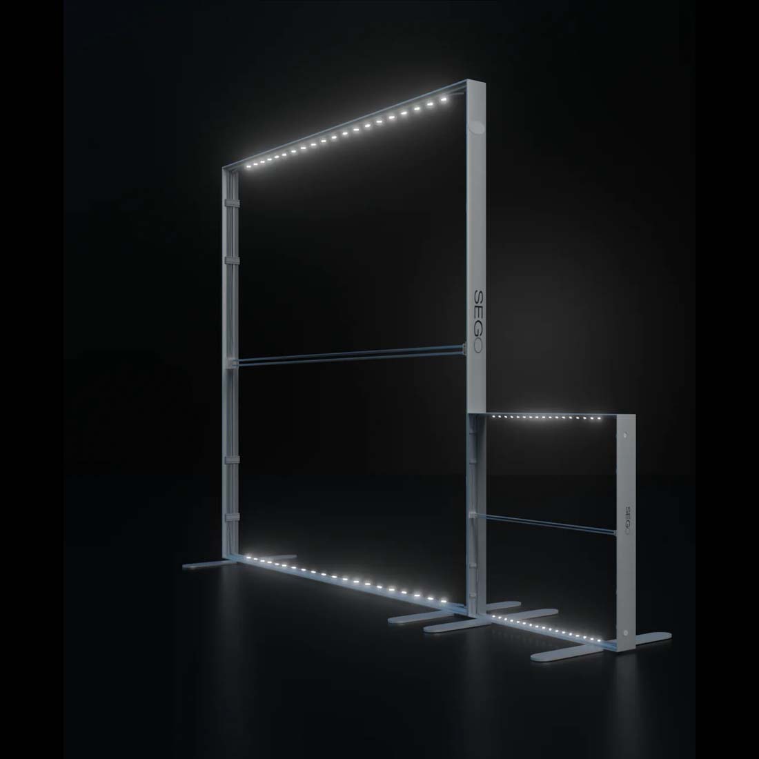 SEGO Backlit Booth 3m x 3m - Model 2