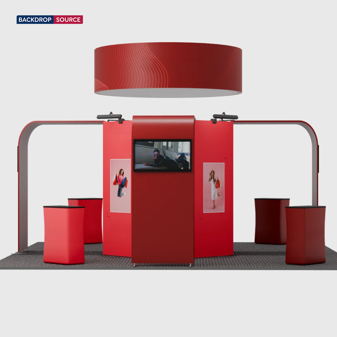 Modular Booth Kits 6m x 6m - Model  06