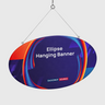 Sky Tube Ellipse Hanging Banner