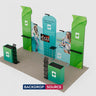 Portable Exhibit Display 3m x 6m - Model 4