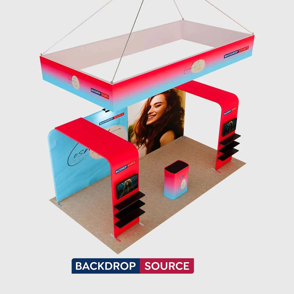 Portable Exhibit Display 3m x 6m - Model 15