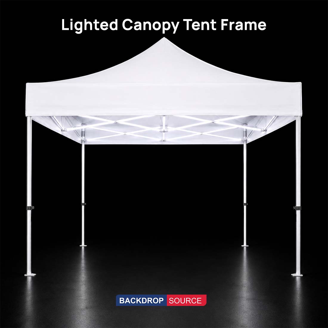 Lighted Canopy Tent Frame