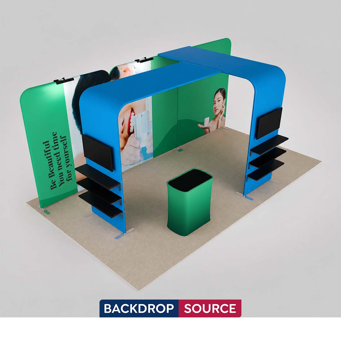 Portable Exhibit Display 3m x 6m  - Model 11