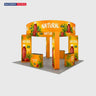 Modular Booth Kits 6m x 6m - Model 22