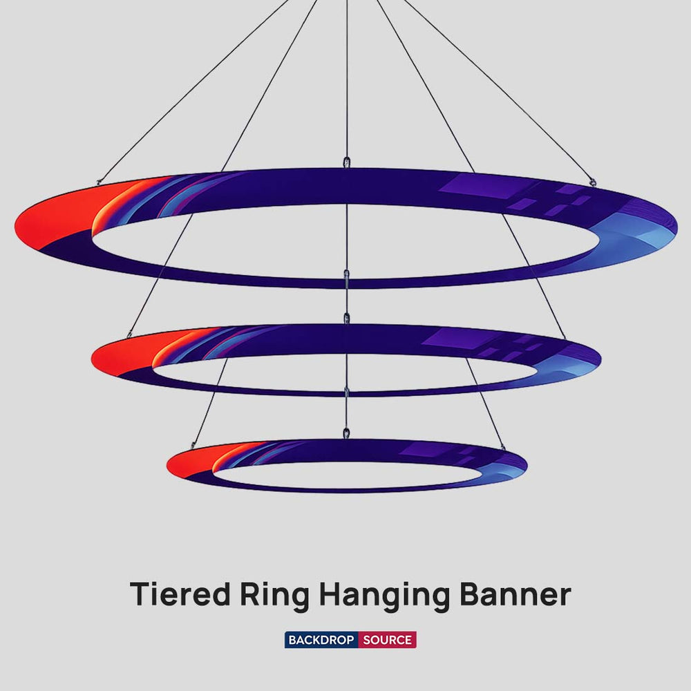 Tiered Ring Hanging Banner