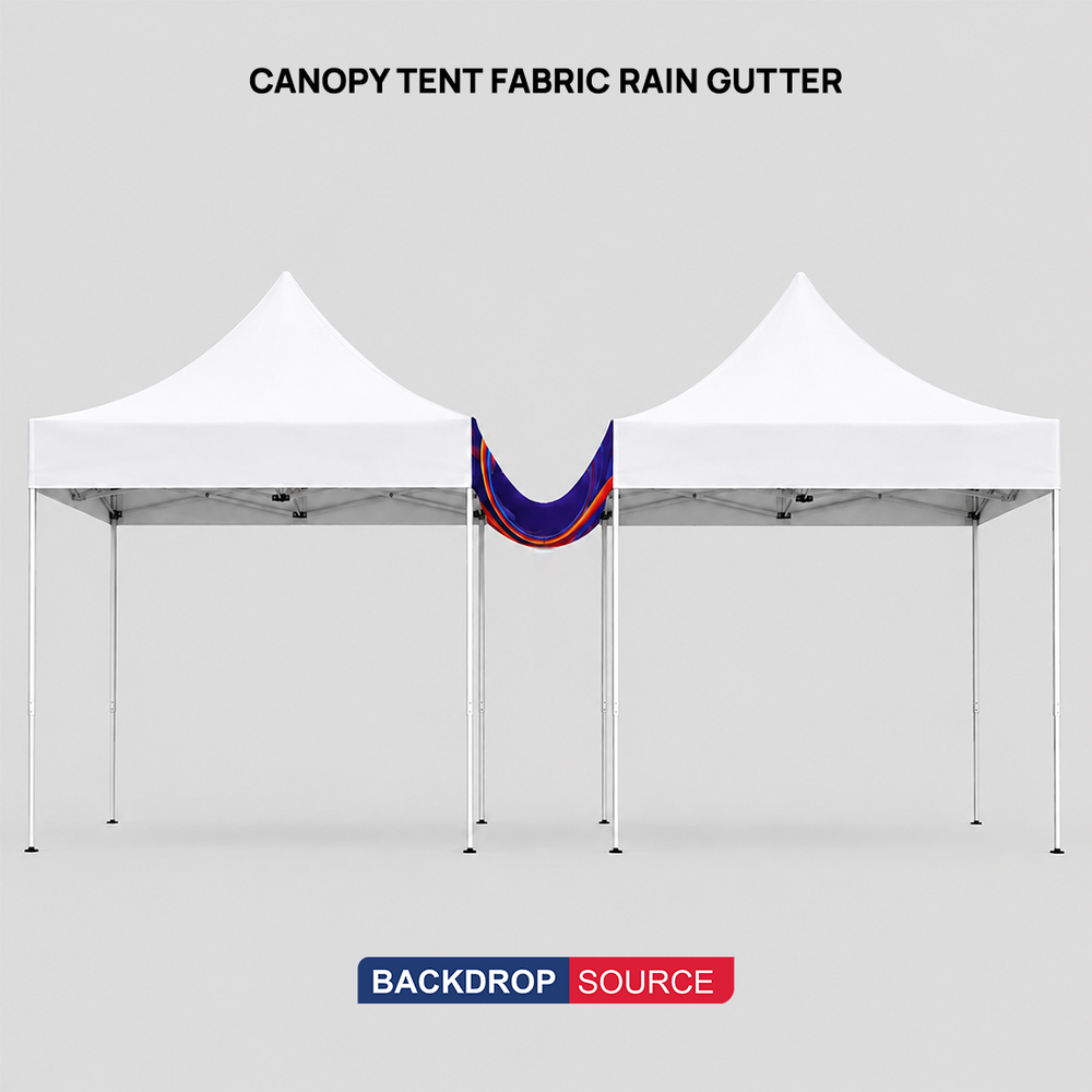 Canopy Tent Fabric Rain Gutter