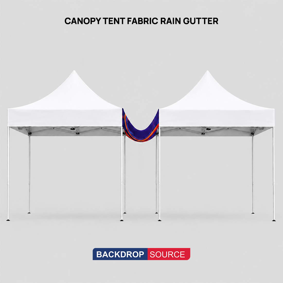 Canopy Tent Fabric Rain Gutter