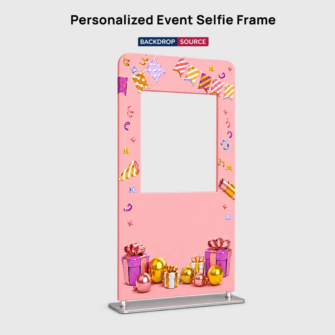 Personalized Fabric Event Selfie Frame